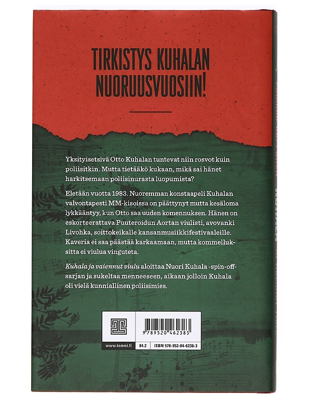 Kuhala ja vaiennut viulu - Markku Ropponen - Jännitys ja dekkarit - 10105370635 - 1