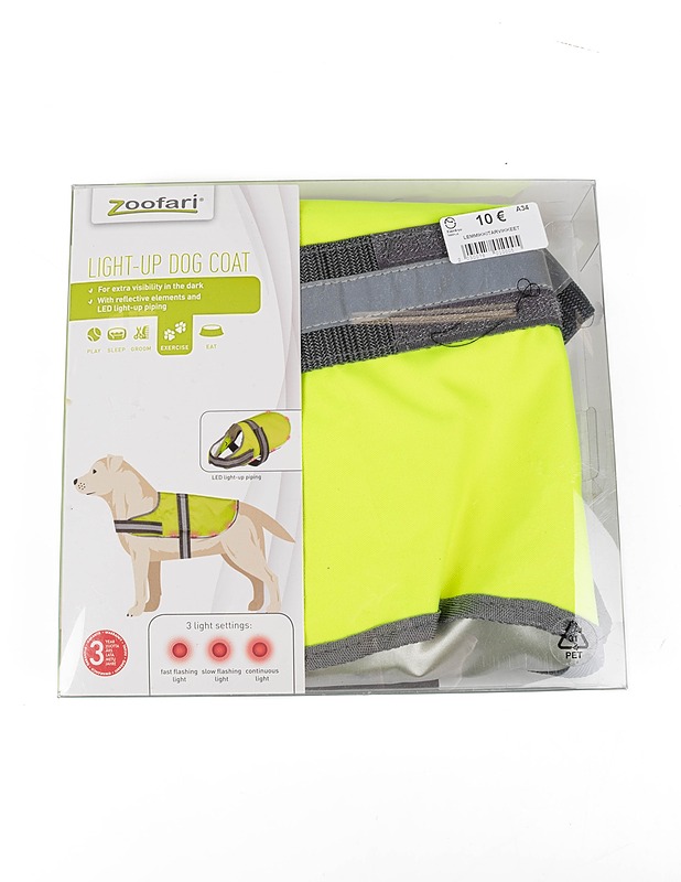 ZOOFARI koiran takki LED-reunalla - Lemmikkitarvikkeet - 10105370733 - 0