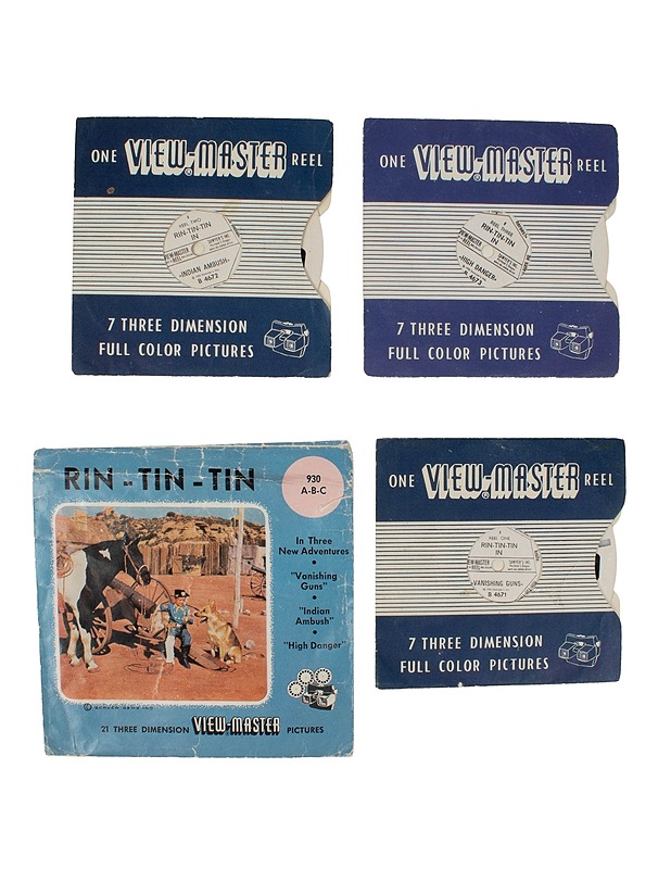 VIEW-MASTER Rin-Tin-Tin kiekot - Lasten pelit ja lelut - 10105370821 - 0