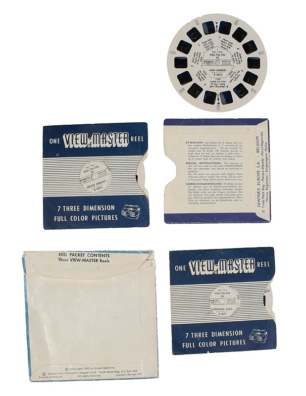 VIEW-MASTER Rin-Tin-Tin kiekot - Lasten pelit ja lelut - 10105370821 - 1