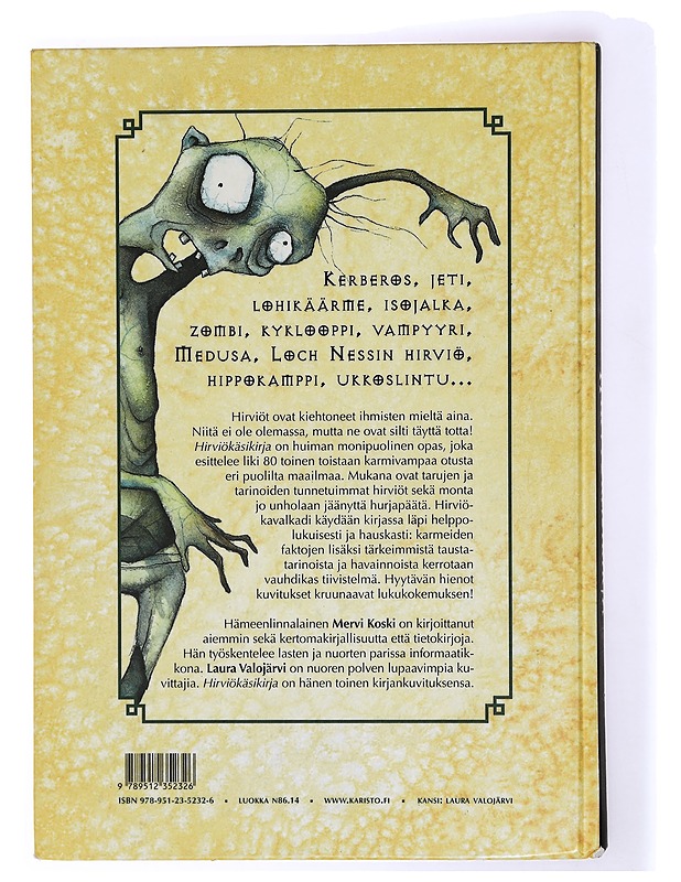 Hirviökäsikirja - Koski, Mervi - Fantasia- ja scifi - 10105370832 - 1