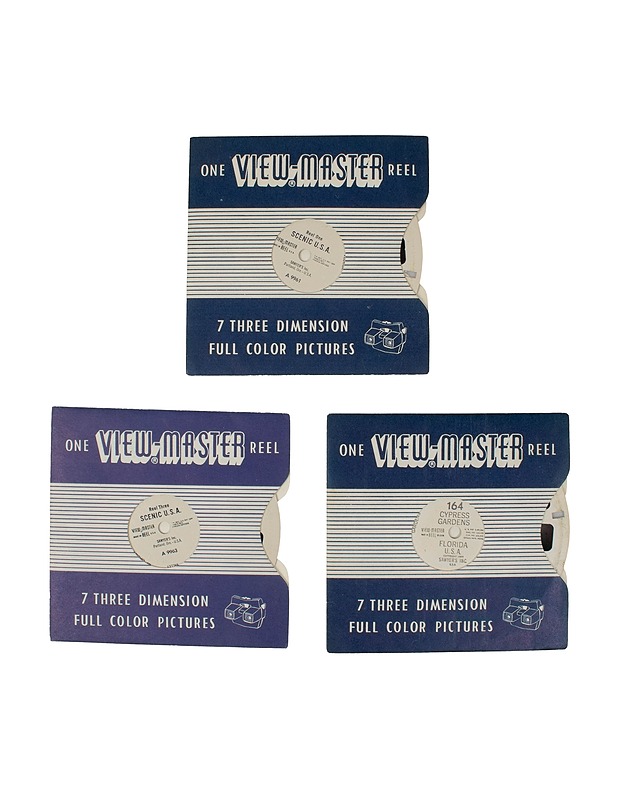VIEW-MASTER U.S.A, 3kiekkoa - Lasten pelit ja lelut - 10105370903 - 0