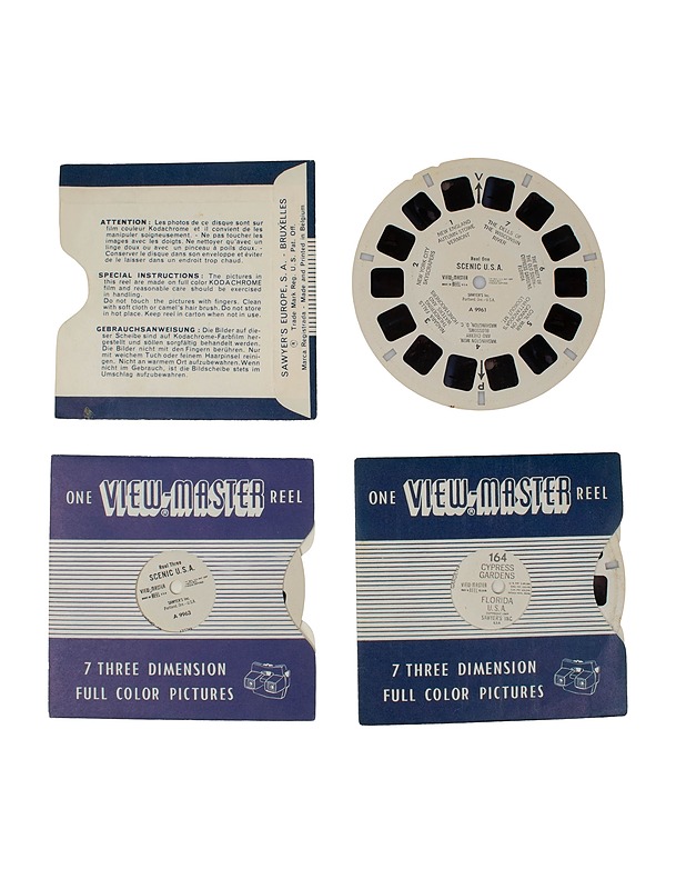 VIEW-MASTER U.S.A, 3kiekkoa - Lasten pelit ja lelut - 10105370903 - 1