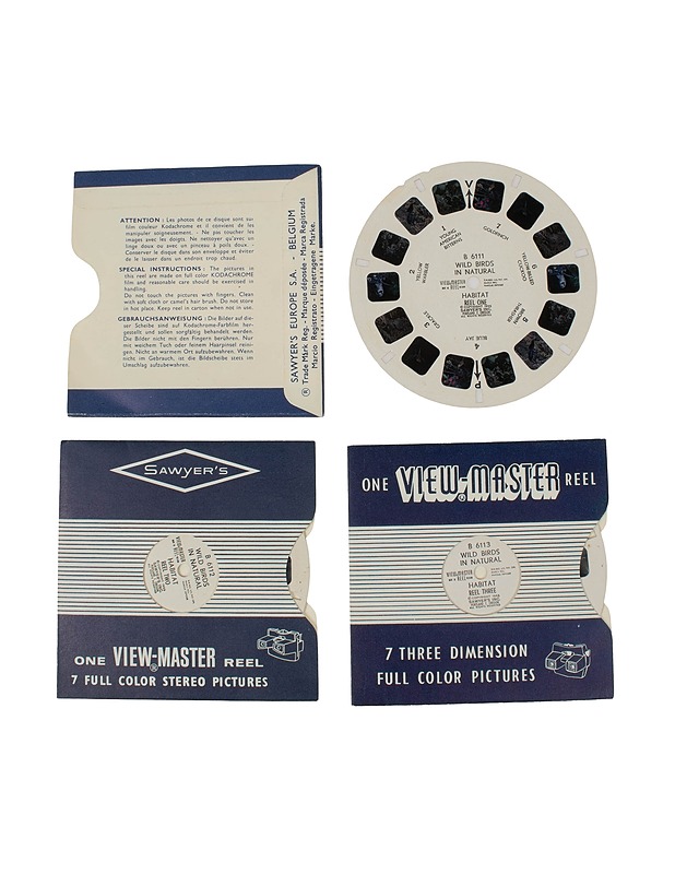 VIEW-MASTER Wild birds in natural habitat, 3kiekkoa - Lasten pelit ja lelut - 10105370906 - 1