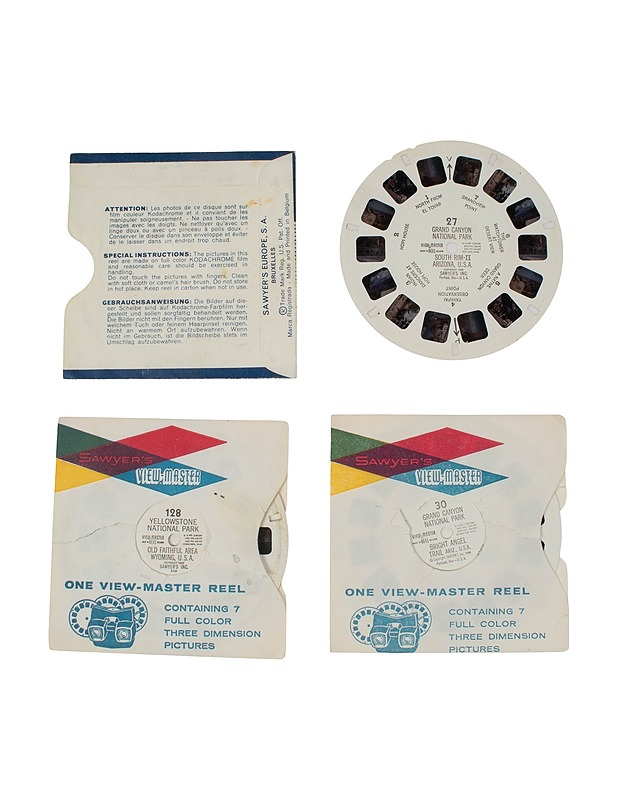 VIEW-MASTER USA nähtävyyksiä, 3kiekkoa - Lasten pelit ja lelut - 10105370914 - 1