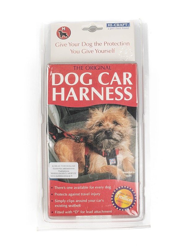 HI-CRAFT The Original dog car harness - Koiran turvavaljas autoon, M - Lemmikkitarvikkeet - 10105370925 - 0