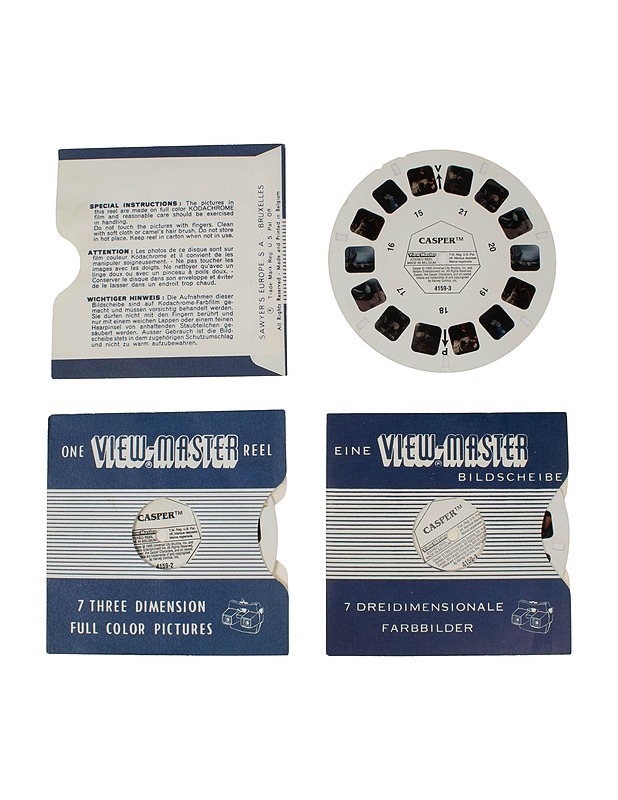 VIEW-MASTER Casper, 3kiekkoa - Lasten pelit ja lelut - 10105370926 - 1