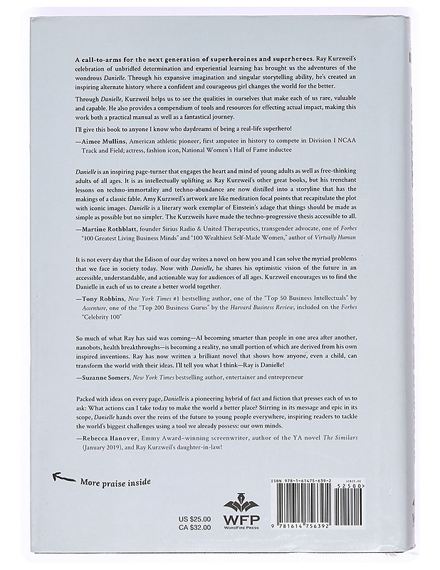 Danielle : chronicles of a superheroine - Kurzweil, Ray - Nuorten kirjat - 10105370943 - 1