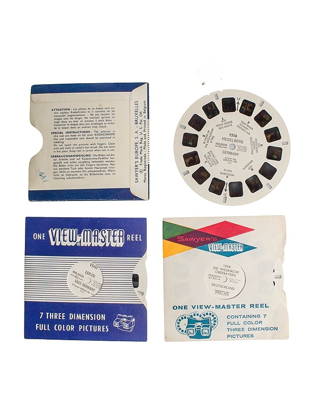 VIEW-MASTER Saksa, 3kiekkoa - Lasten pelit ja lelut - 10105370977 - 1