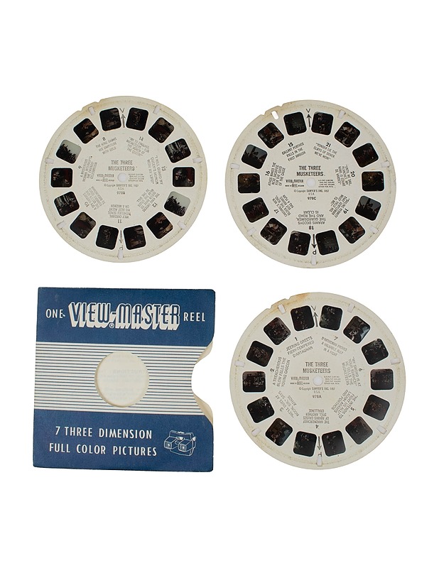 VIEW-MASTER The Three musketeers, 3kiekkoa  - Lasten pelit ja lelut - 10105370986 - 0