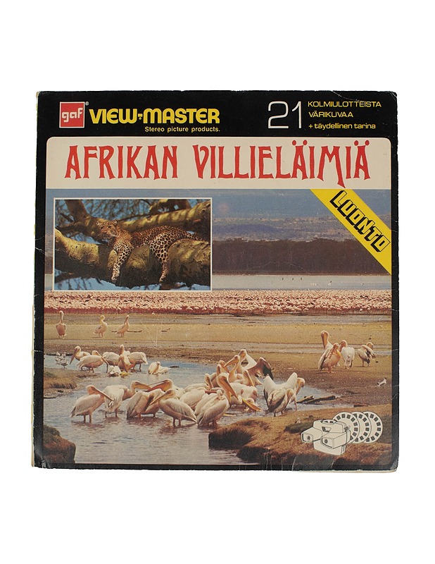 VIEW-MASTER Afrikan villieläimiä, 3kiekkoa - Lasten pelit ja lelut - 10105371026 - 0