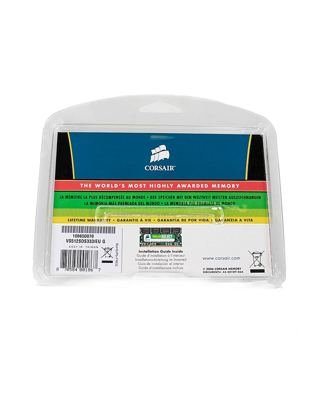 CORSAIR VS512SDS333 RAM-muisti - Tietokoneet - 10105371066 - 1
