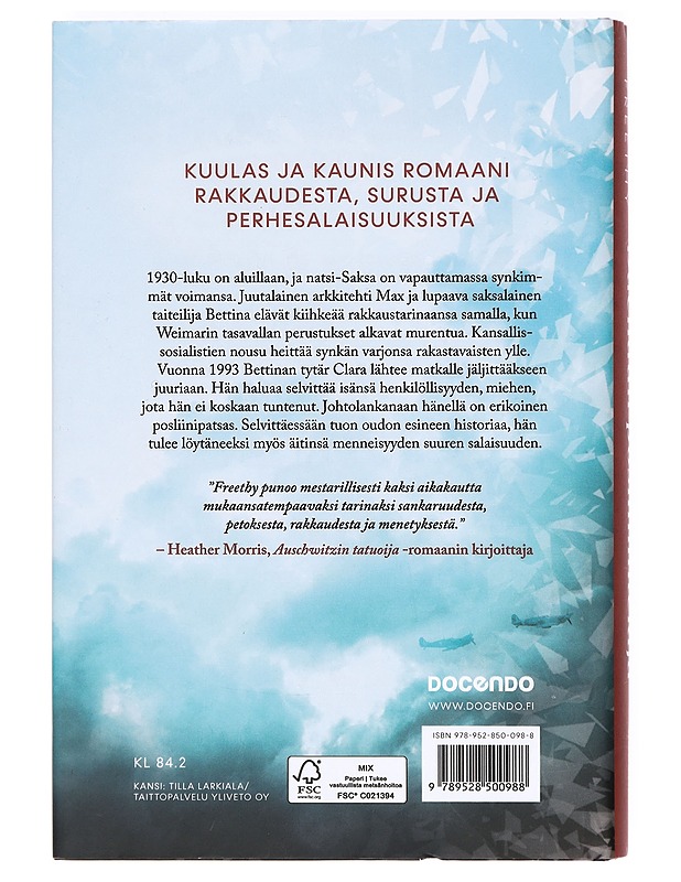 Dachaun posliinintekijä - Freethy, Sarah - Romaanit ja novellit - 10105371120 - 1
