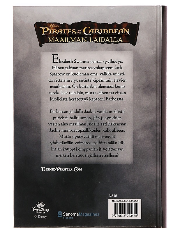 Pirates of the Caribbean : maailman laidalla - Sutherland, T. T. - Nuorten kirjat - 10105371141 - 1
