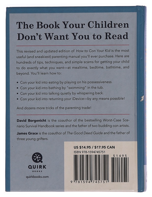 How to Con Your Kid-David Borgenicht - Tietokirjat ja oppaat - 10105371247 - 1
