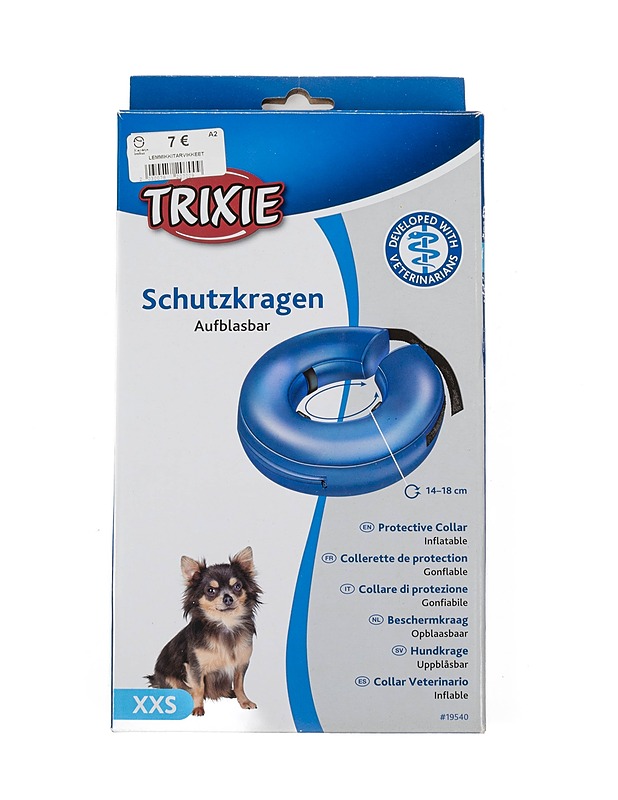 TRIXIE Puhallettava kauluri, XXS - Lemmikkitarvikkeet - 10105371275 - 0
