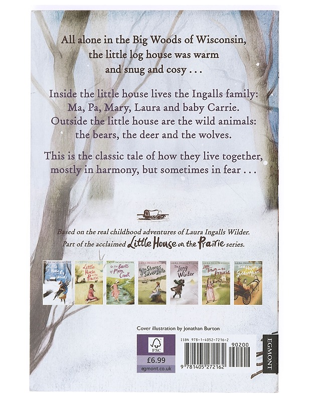 Little house In the big woods - Laura Ingalls Wilder - Lastenkirjat - 10105371336 - 1
