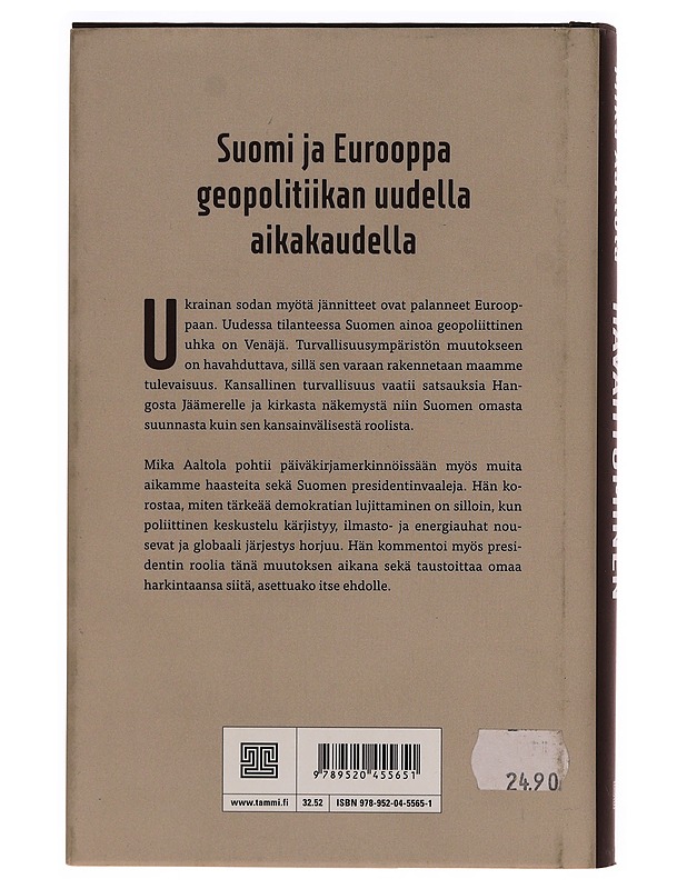 Havahtuminen : turvallinen Eurooppa - Mika Aaltola - Elämäkerrat ja muistelmat - 10105371378 - 1