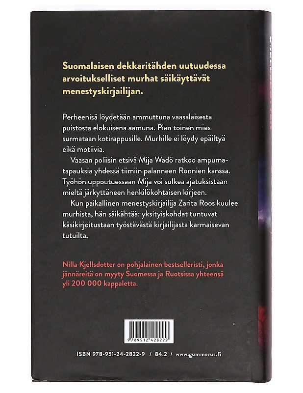 Jo joutuvi yö - Kjellsdotter, Nilla - Jännitys ja dekkarit - 10105371407 - 1
