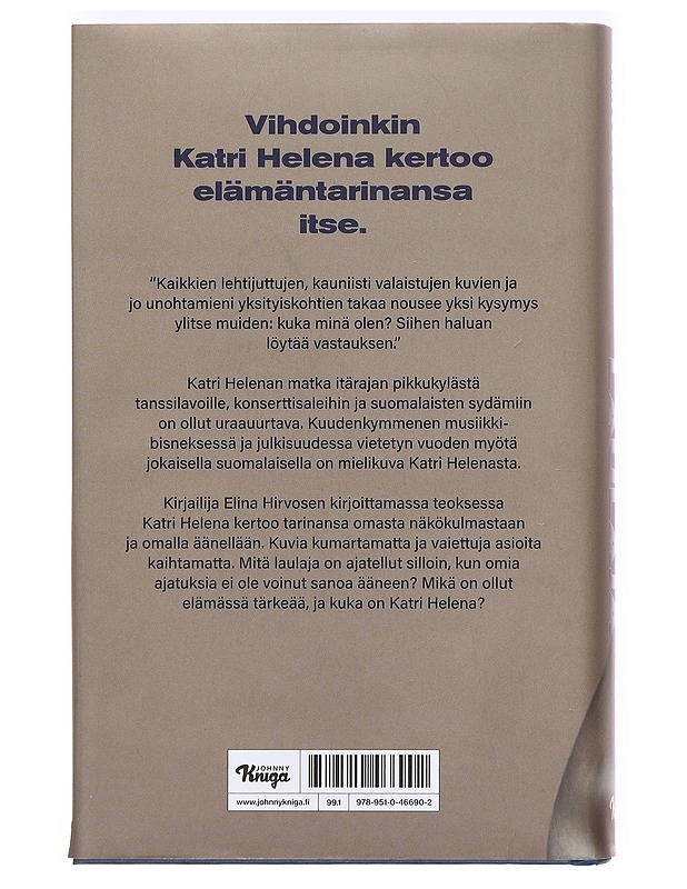 Katri Helena : laulaja - Hirvonen, Elina - Elämäkerrat ja muistelmat - 10105371424 - 1