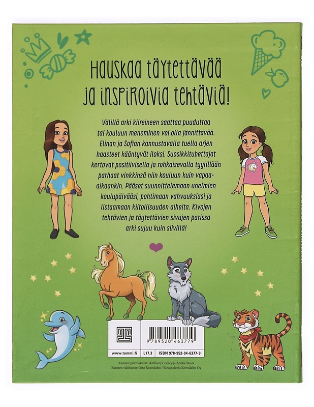 Elina ja Sofia. Back to School. Iloisesti arkeen! - Elina ja Sofia - Lastenkirjat - 10105371515 - 1