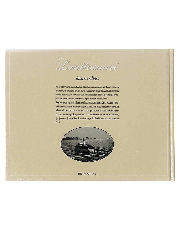 Lauttasaari ennen siltaa - Brommels, Marianne - Historiakirjat - 10105371531 - 1