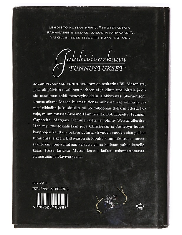Jalokivivarkaan tunnustukset - Bill Mason - Elämäkerrat ja muistelmat - 10105371735 - 1