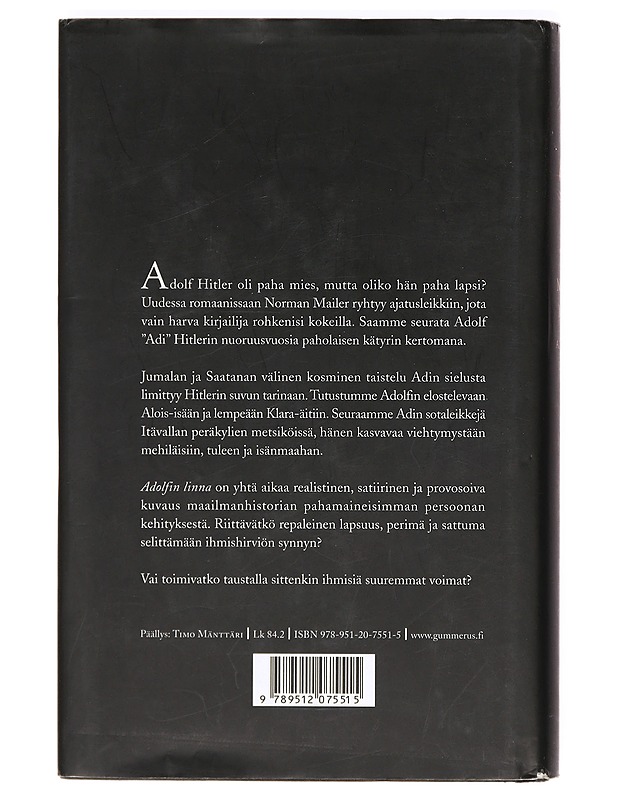 Adolfin linna - Mailer, Norman - Romaanit ja novellit - 10105371744 - 1