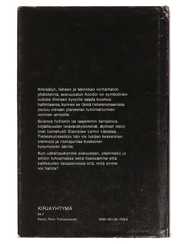 Voittamaton - Lem, Stanislaw - Fantasia- ja scifi - 10105371793 - 1
