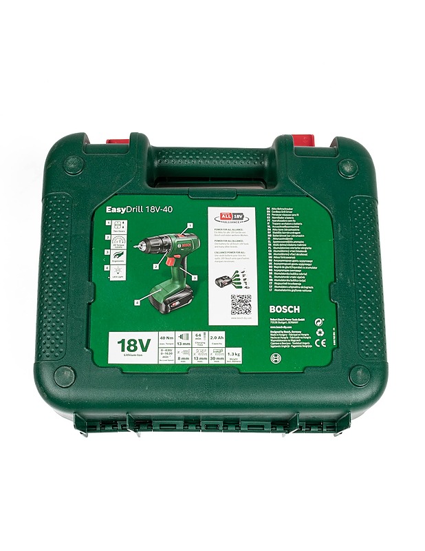 BOSCH EASYDRILL 18V-40 akkuporakone - Rakennustarvikkeet - 10105371812 - 0