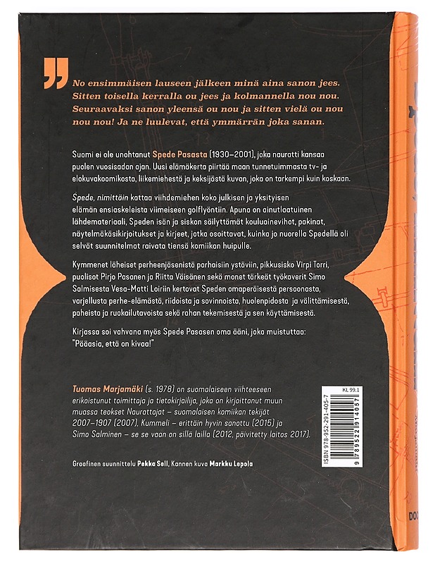 Spede, nimittäin - Tuomas Marjamäki - Elämäkerrat ja muistelmat - 10105371916 - 1