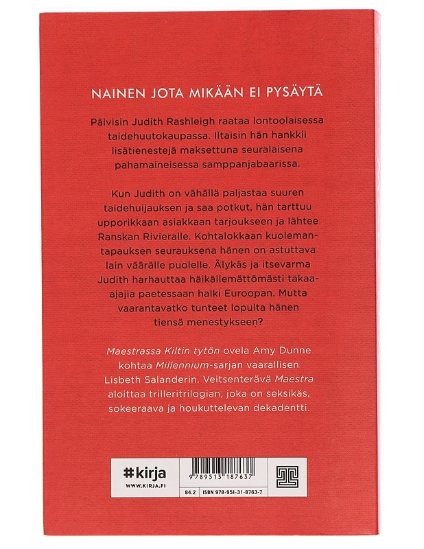 Maestra - Hilton, Lisa - Jännitys ja dekkarit - 10105372008 - 1