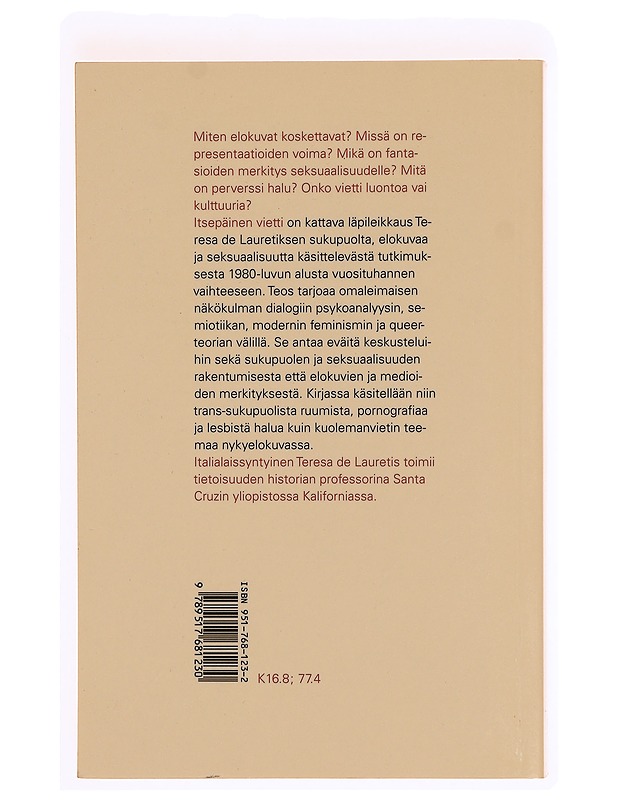 Itsepäinen viesti - Teresa de laurentis - Musiikki- ja elokuvakirjat - 10105372044 - 1