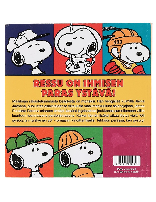 Sankarimme Ressu - Schulz, Charles M. - Sarjakuvat - 10105372097 - 1
