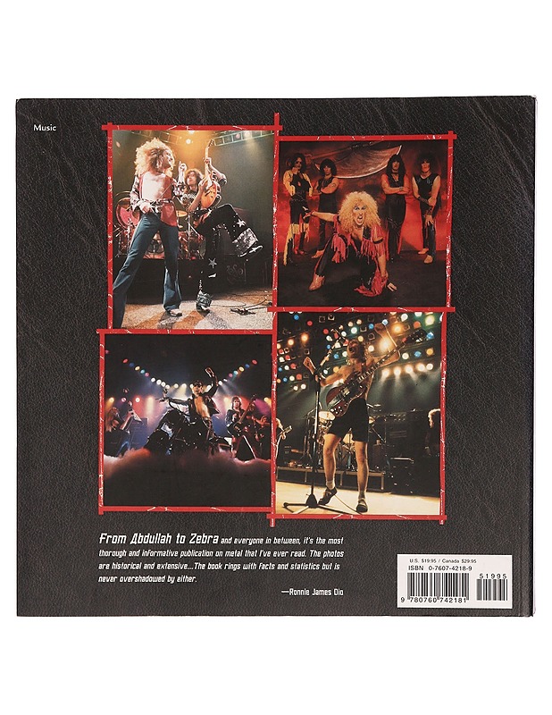 The encyclopedia of heavy metal - Buhszpan Daniel - Musiikki- ja elokuvakirjat - 10105372161 - 1