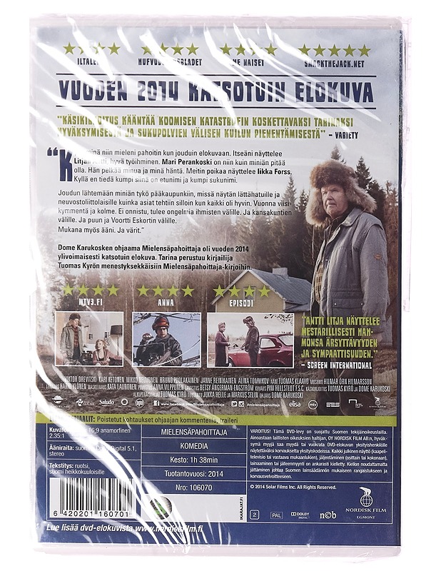 Mielensäpahoittaja - DVD - DVD-elokuvat - 10105372165 - 1
