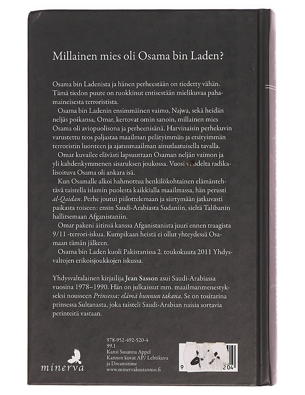 Perheenisä Osama bin Laden vaimon ja pojan silmin - Bin Laden, Najwa - Elämäkerrat ja muistelmat - 10105372223 - 1