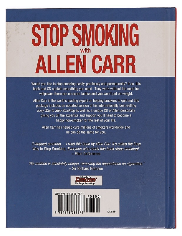 Stop smoking with Allen Carr - Hyvinvointikirjat - 10105372234 - 1