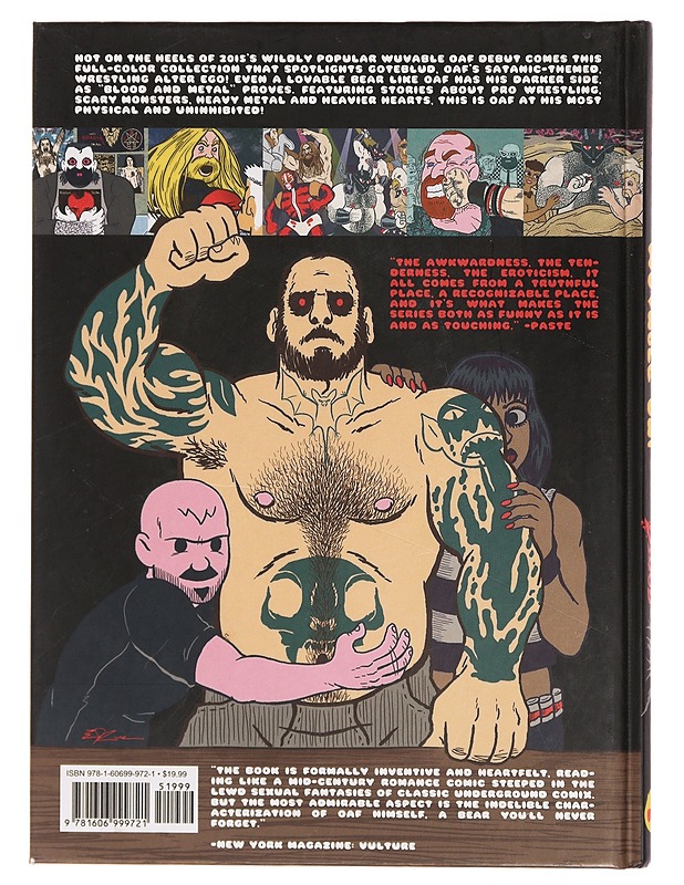 Wuvable oaf: Blood & metal - Ed Luce - Sarjakuvat - 10105372245 - 1