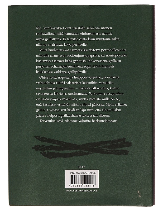 Grillaa kasviksia - Landqvist, Malin - Ruokakirjat - 10105372252 - 1