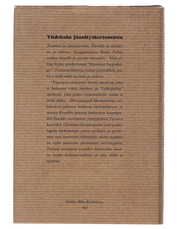 Klassinen happokylpy - Pentti Kirstilä - Jännitys ja dekkarit - 10105372453 - 1