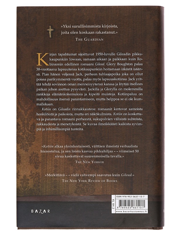 Kotiin - Robinson, Marilynne - Romaanit ja novellit - 10105372484 - 1
