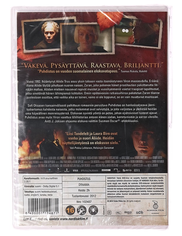 Puhdistus - DVD - DVD-elokuvat - 10105372584 - 1
