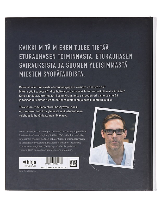 Eturauhasen sairaudet - Boström, Peter J. - Tietokirjat ja oppaat - 10105372678 - 1