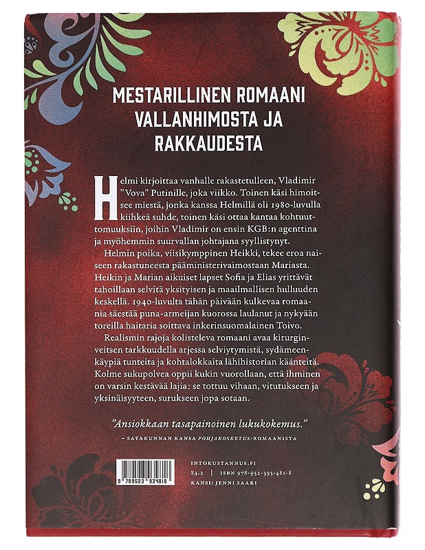 Rakkaani, Vladimir - Nina Honkanen - Romaanit ja novellit - 10105372717 - 1