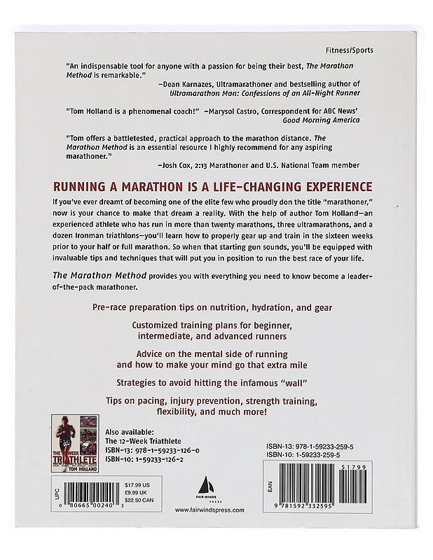 The marathon method - Tom Holland - Tietokirjat ja oppaat - 10105372817 - 1