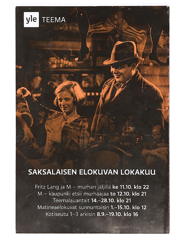Rakkautta & anarkiaa; 30th Helsinki International Film Festival 14.-24.9.2018 - Musiikki- ja elokuvakirjat - 10105372860 - 1