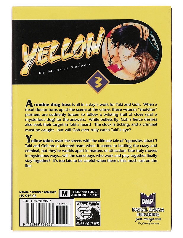 Yellow, Volume 3 - Makoto Tateno - Sarjakuvat - 10105372891 - 1