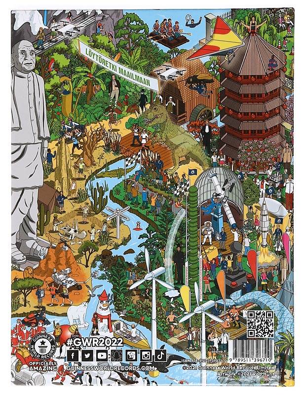 Guinness world records 2022 - Glenday, Craig - Tietokirjat ja oppaat - 10105372921 - 1