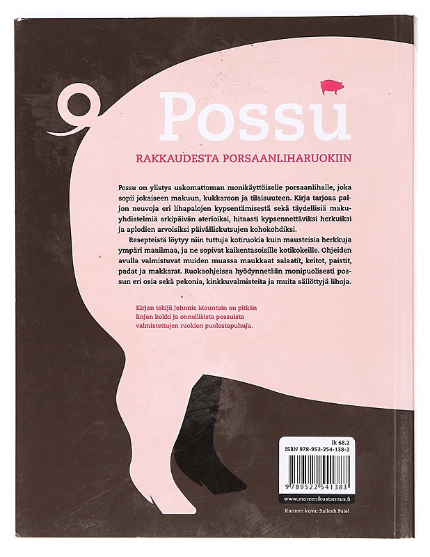 Possu : rakkaudesta porsaanliharuokiin - Mountain, Johnnie - Ruokakirjat - 10105373033 - 1